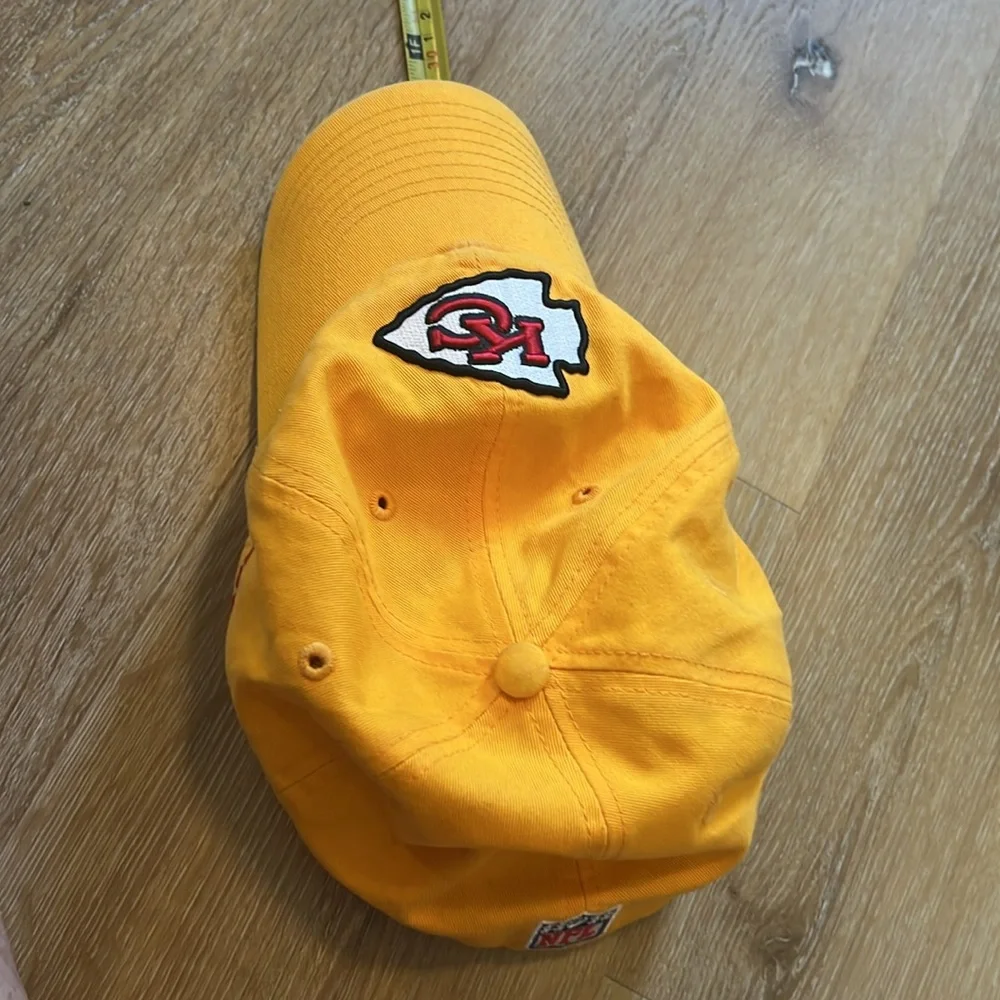 NFL Yellow Kansas City Chiefs Hat Large Reebok